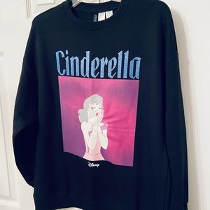 Disney oversized sweatshirt Cinderella medium